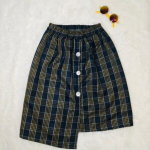 CHECKS SKIRT